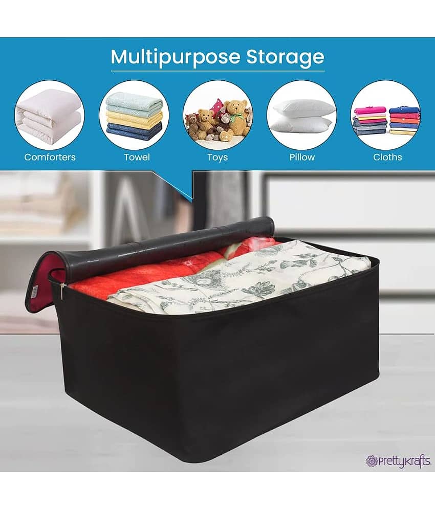 PrettyKrafts - Pink Nylon Storage Bag & Trunk view 2