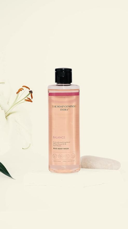 Rosé Body Wash - BALANCE Body Wash - Sulphate Free, Paraben Free, Eco Friendly - 250 ML view 2