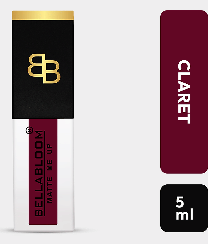 BELLABLOOM Purple Matte Long Lasting Liquid Lipstick ( Pack of 1 ) view 2