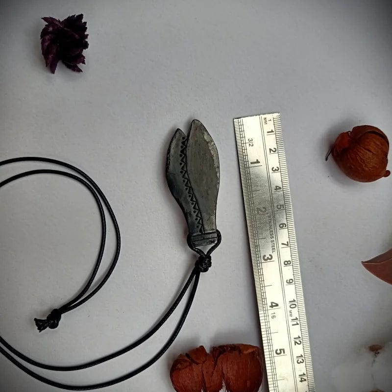 Terracotta pendant view 2