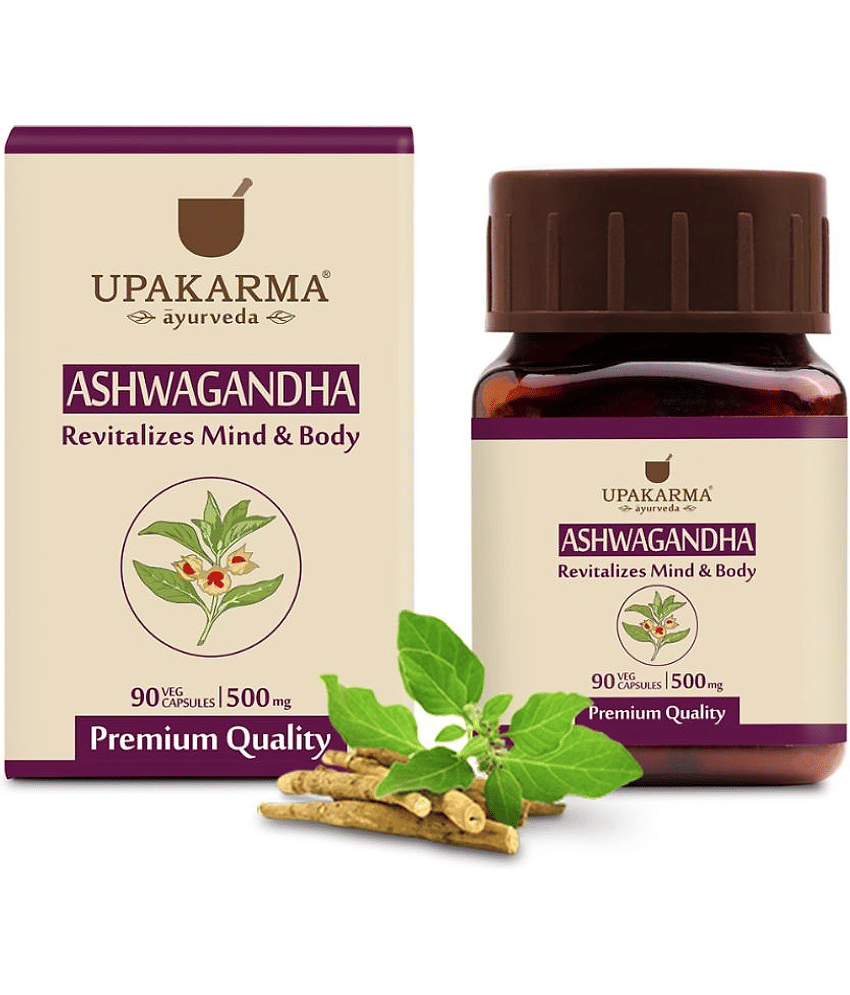 UPAKARMA Ashwagandha Reducing Stress 90Veg Capsule Capsule 90 no.s