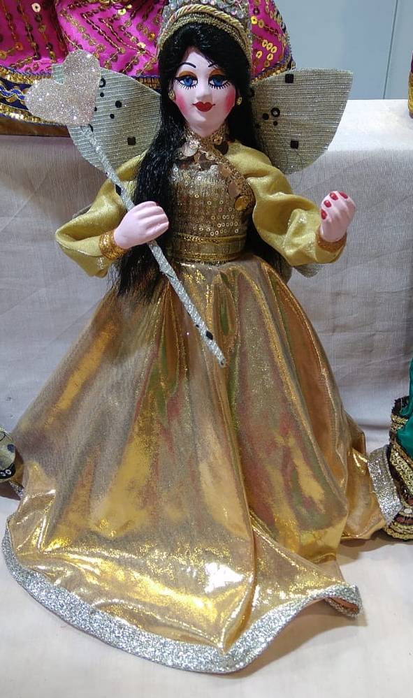 Doll Made with Wooden Stick
