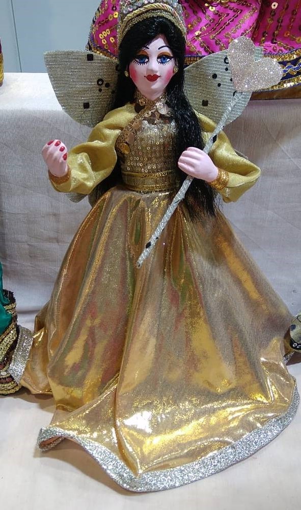 Doll Made with Wooden Stick view 2