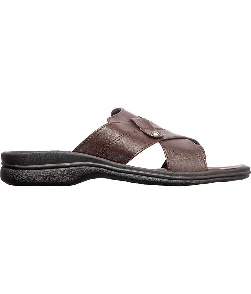 KHADIM - Brown Men's Sandals view 2