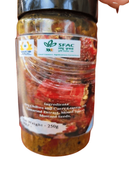 Red Chillie pickle view 2