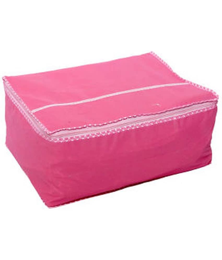 RAJA Pink Saree Covers - 2 Pcs view 2
