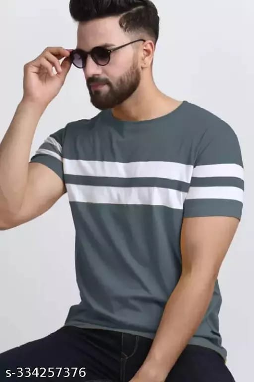Round Neck Polyester T-shirt For Men