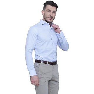 DUKUL Men's Long Sleeve Formal Shirt | Slim Fit | Stylish & Comfortable | Soft Cotton | Machine Washable | Perfect for Business & Office view 2