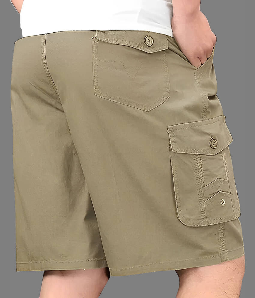 Reoutlook Black Cotton Blend Men's Cargos ( Pack of 1 ) view 2