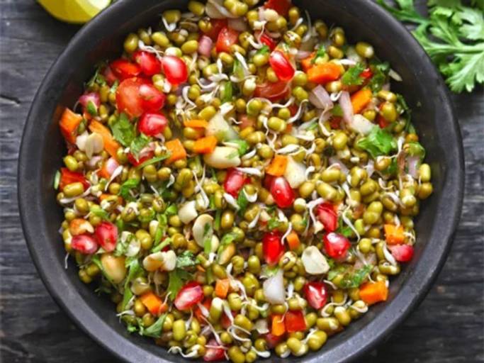 Sprout chaat