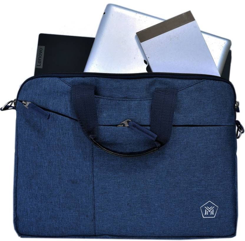 LOOKMUSTER Laptop Messenger Bag for Men and Women view 2