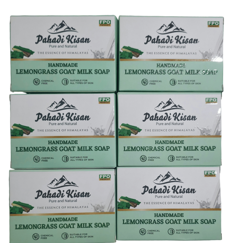 Lemongrass Goat Milk Soap (Pack of 6) view 2