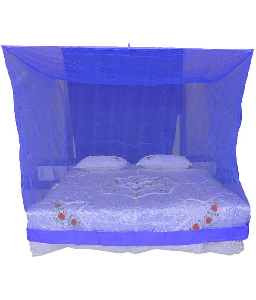 Riddhi Mosquito Net, Machardani Double Nylon Plain Hanging Mosquito Net, Machardani