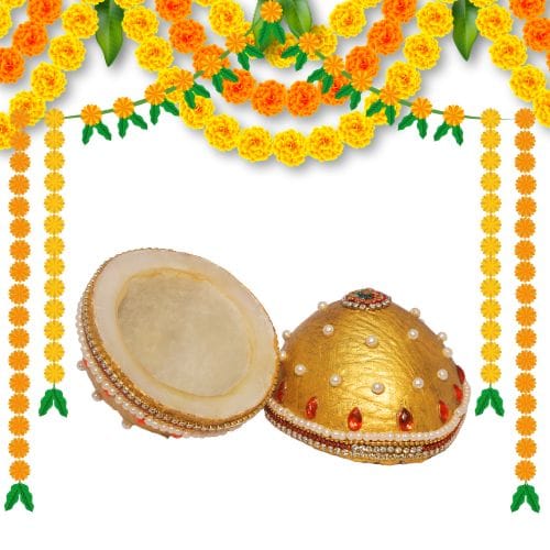 Traditional Wedding Shagun Coconut view 2