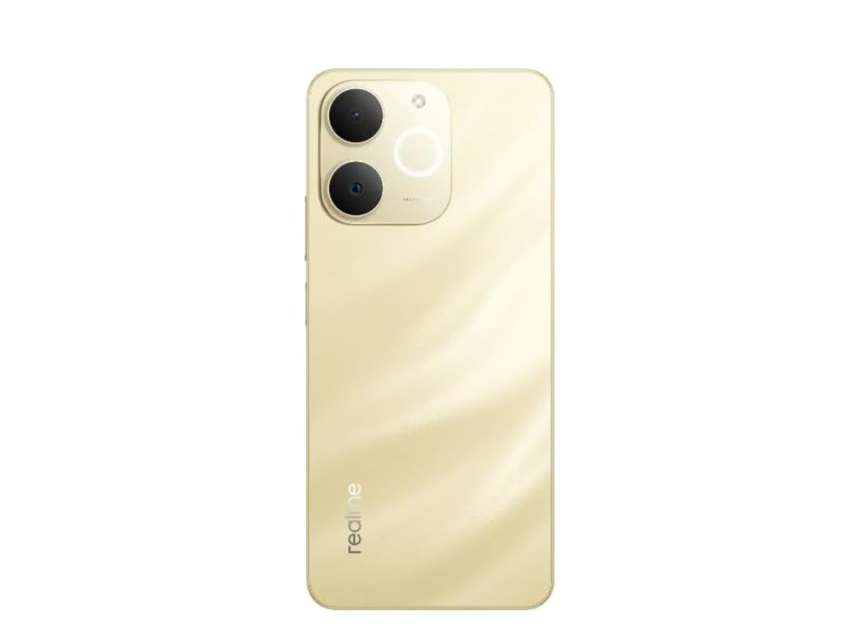 Realme P4 Lite 4G Smartphone, 4GB RAM, 128GB Storage - Beach Gold view 2