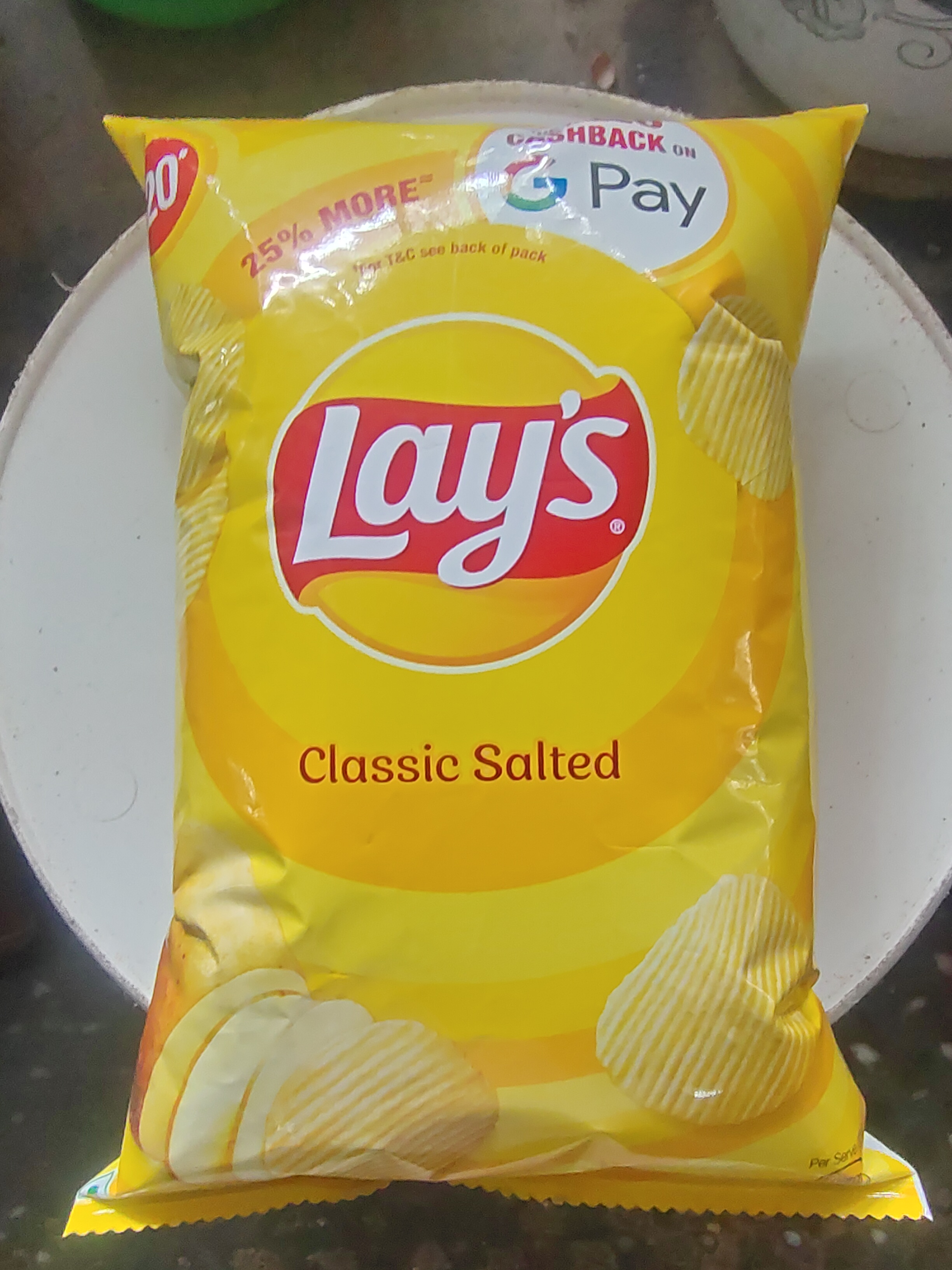 Lays classic salted