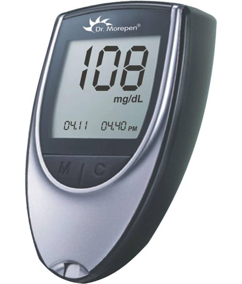 Dr Morepenglucose Monitor BG03 with Free 25 Sugar Test Strips with 10 Lancets view 2
