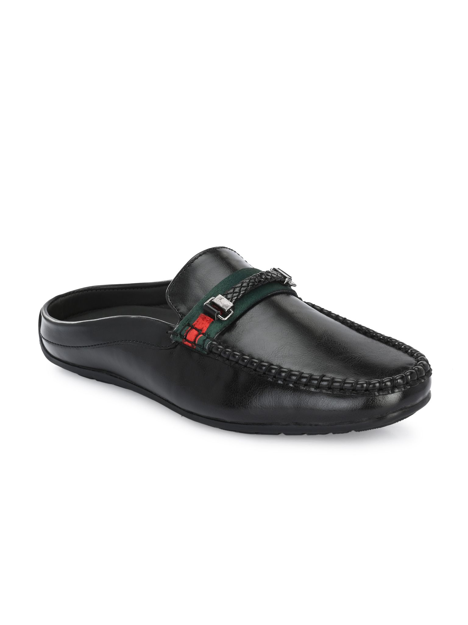 BUSKINS CASUAL MULES BA5659 BLACK view 2