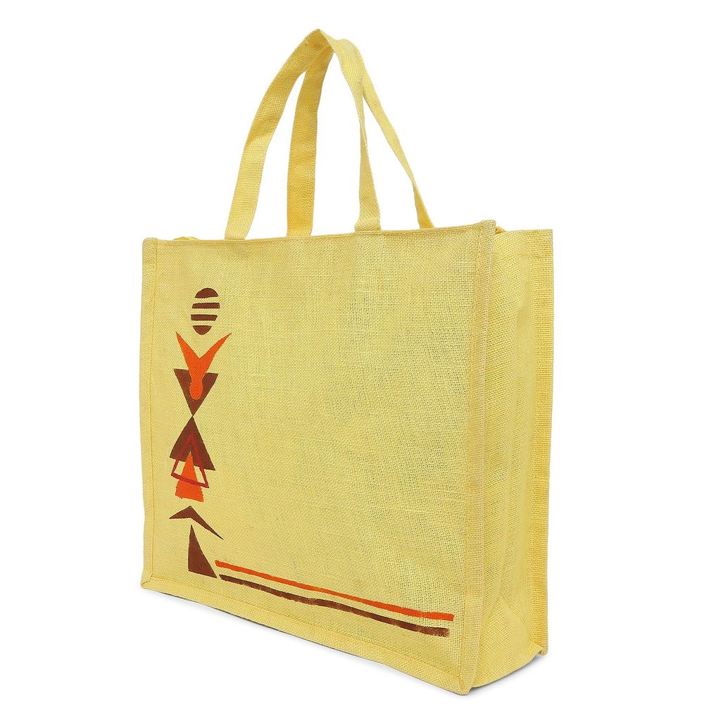 Tisser Light Traditional Jute Shopping Bag view 2