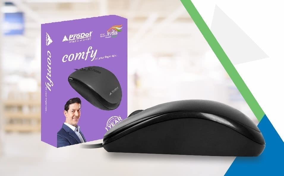 ProDot Proseries High-Performance Mouse Ergonomic Design, Precise Tracking, Universal Compatibility - Ideal for PC, Mac, Gaming, and Office Use view 2