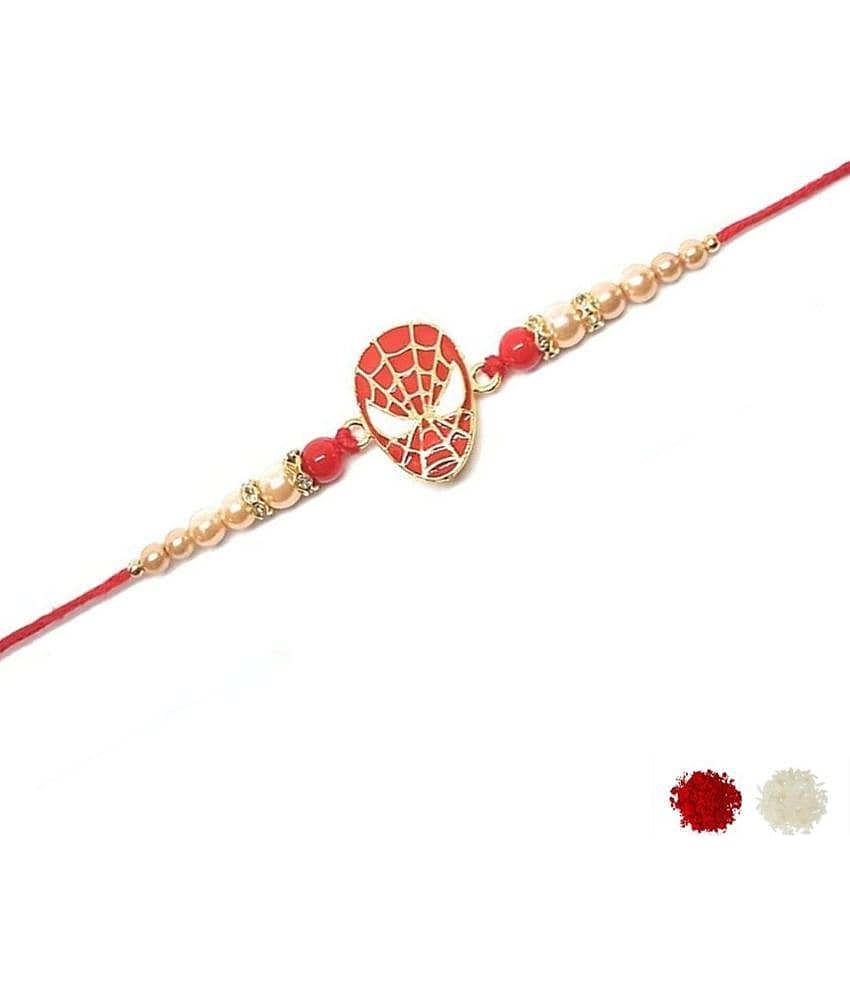 THRIFTKART Kid's Rakhi Multicolour Spiderman & UNICORN metal RAKHI Combo view 2