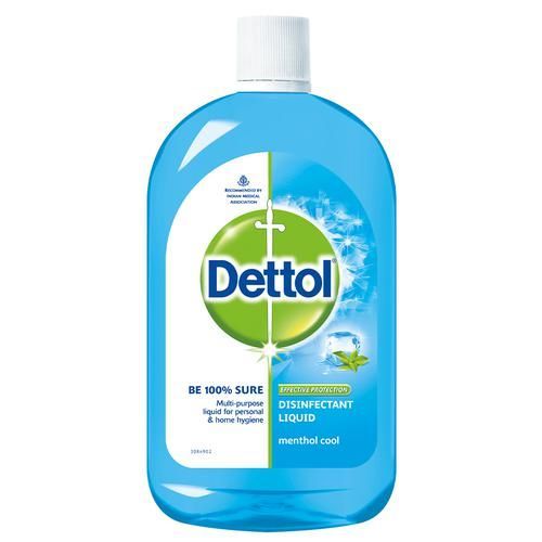 Dettol Disinfectant Cleaner Multi-Purpose Liquid - Menthol Cool, 500 ml view 2