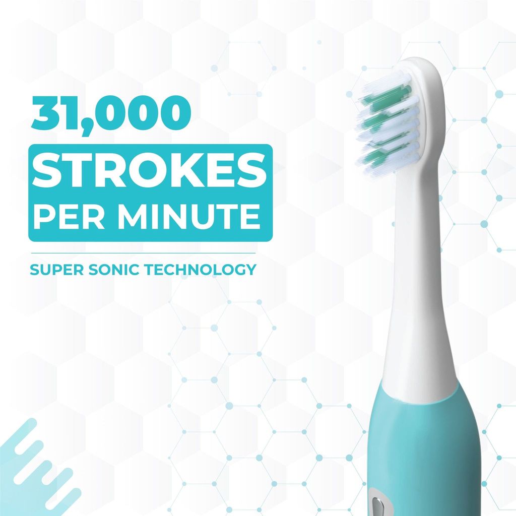 Hammer Ultra Flow Electric Toothbrush, 31000 Strokes per Minute view 2