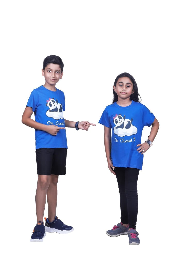 KUCHU On Cloud 9 (6–7 Years) | Cotton Modal Blend | Soft Touch | Durable | Long-Lasting Comfort Blue view 2