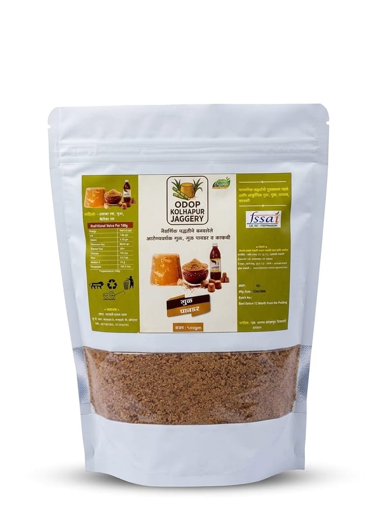 ODOP Kolhapur Jaggery Powder 500g view 2
