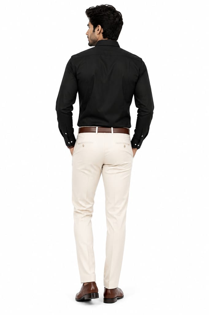 Premium Quality Stylish Formal Black Shirt for men view 2