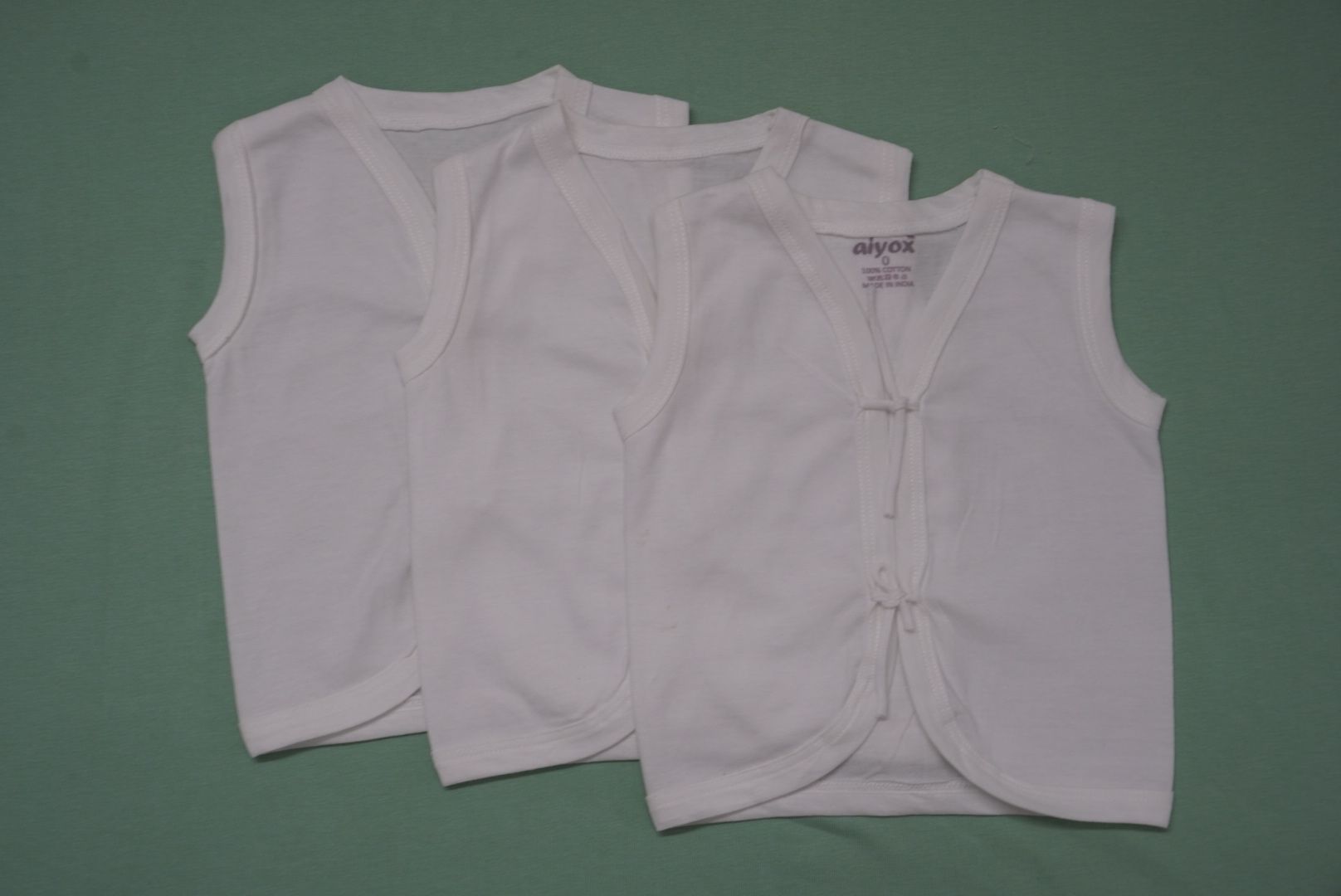 Baby Knitted Jhabla with Front Loop