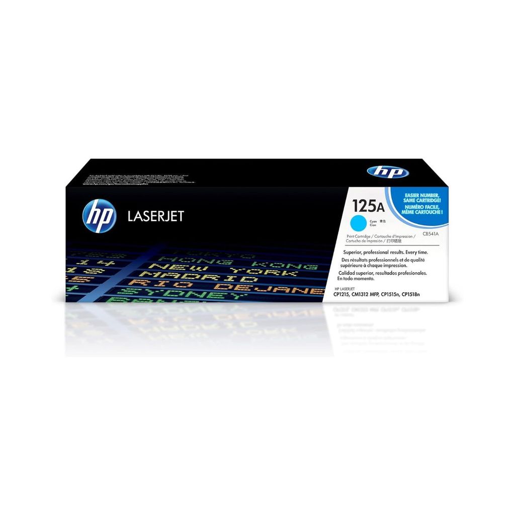 HP 125A Cyan Original LaserJet Toner Cartridge (CB541A) view 2