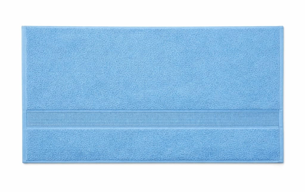 Light Blue Terry Hand Towel view 2