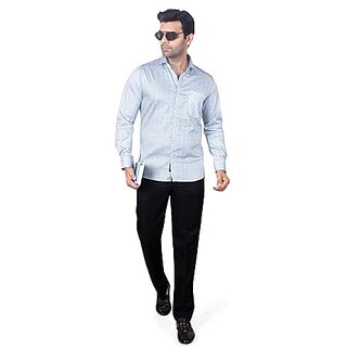 DUKUL Men'ss Printed Cotton Shirt Full Sleeve Regular Fit | Perfect for Formal & Casual Wear view 2
