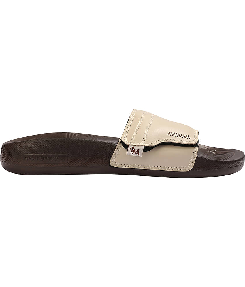 Neemans High Sprout Cush Slides Black Men's Slide Flip Flop view 2