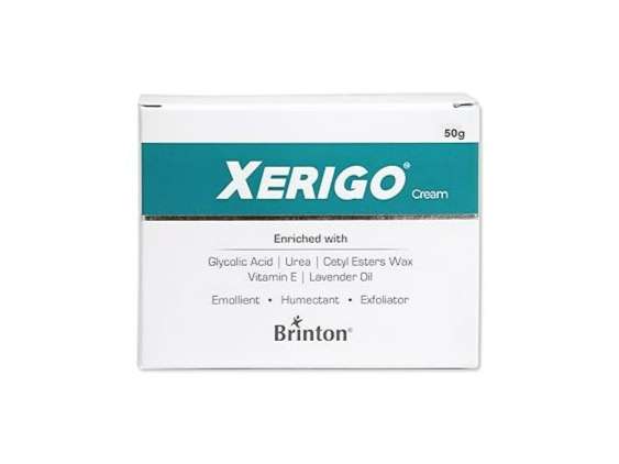 Brinton Xerigo Moisturizing Foot Care Cream 50g x Pack of 4 (200 g)