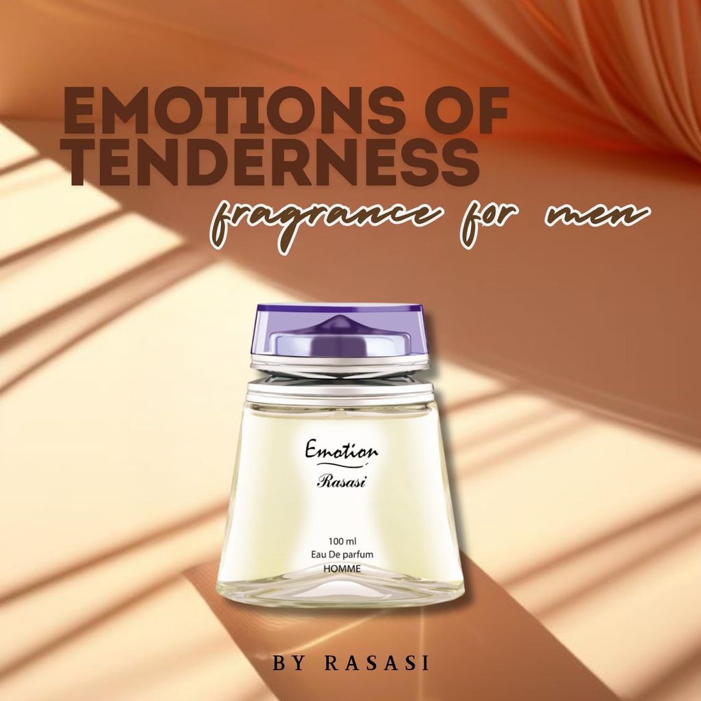 Rasasi Emotion Eau De Parfum 100ml Long Lasting Woody Aromatic Designer Perfume for Men view 2
