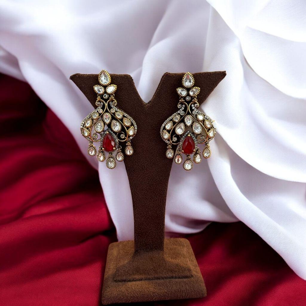 Exquisite Chandelier Earrings By Dia Art Jewels view 2