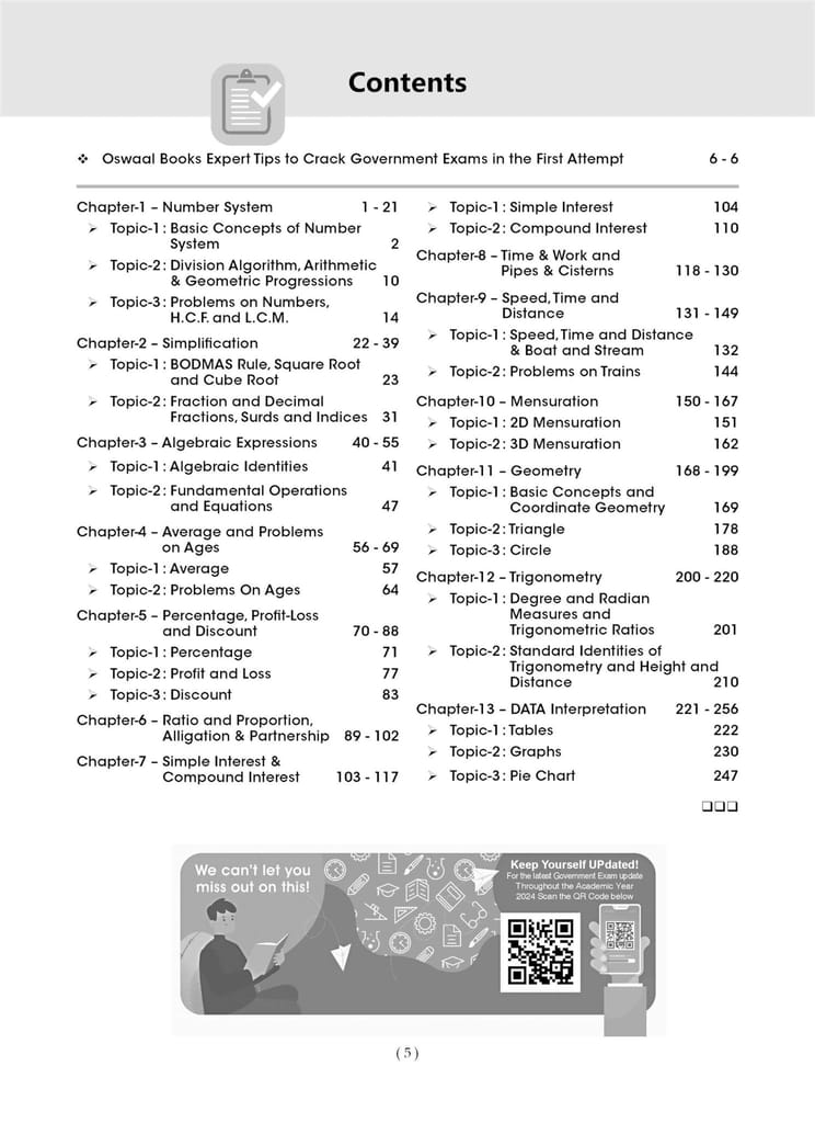 Oswaal Government Exams Question Bank Graduation Pass | Quantitative Aptitude | General English | Logical Reasoning | General Awareness | Set of 4 Books | For Latest Exam Oswaal Editorial Board view 2