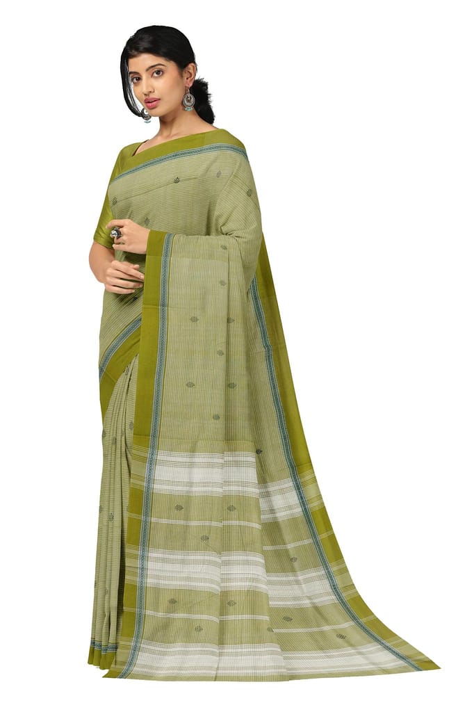 APCO Handloom (A Andhra Pradesh Govt Emporium)- Women's Traditional Pure Handloom Rajahmundry/Angara Cotton Saree | ACS0020 view 2