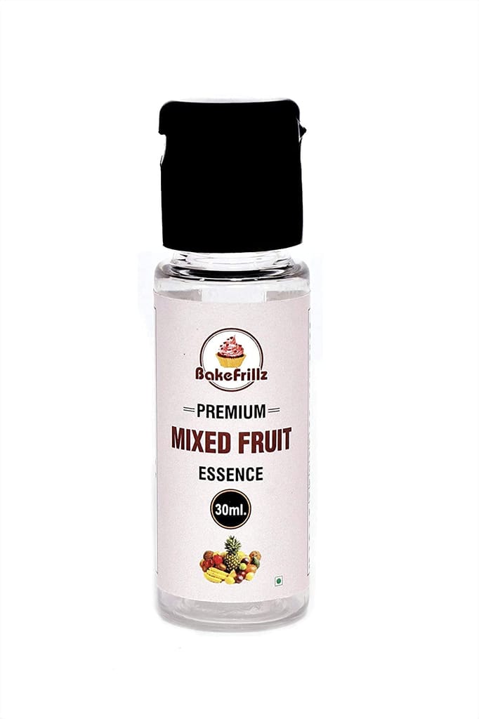 Bakefrillz Vanilla and Mix Fruit Food Flavor Essence Combo for Cake Baking, Ice Creams, Puddings, Cookies Making, 30 ml x 2 view 2