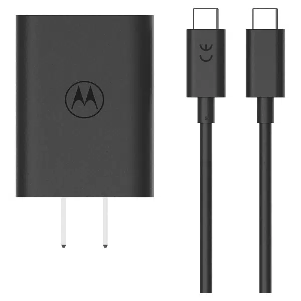 Motorola Turbo Power 68W USB-C Charger with 6.5 AMP USB-C Cable view 2