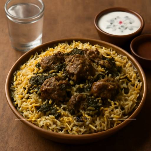 Gongura Mutton Biryani