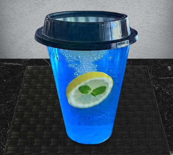 Blue Curacao Mojito