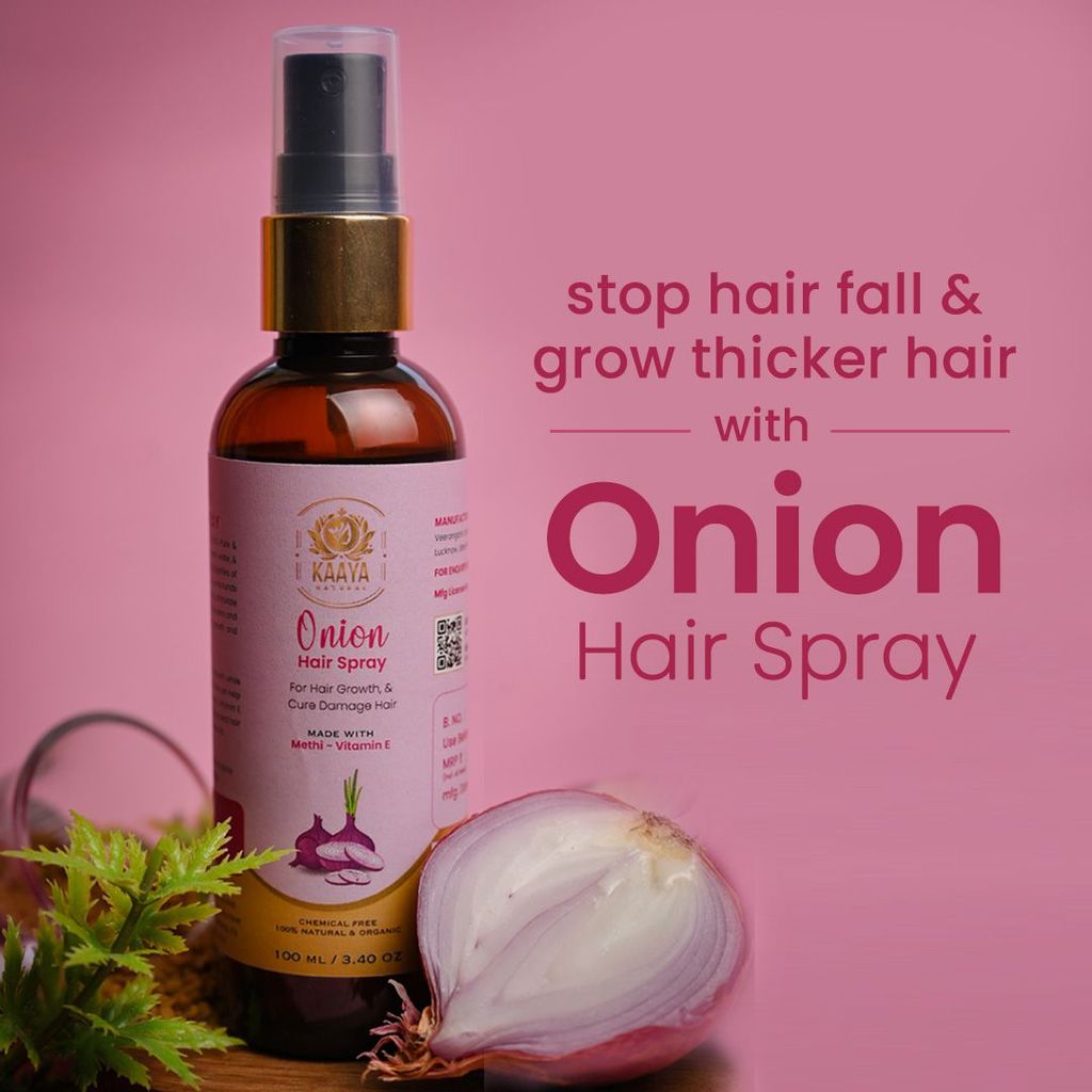 Kaaya Natural Onion Hair Spray view 2