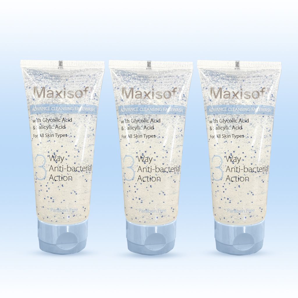 Maxisoft 3 Way Antibacterial Face Wash (100 ml) view 2