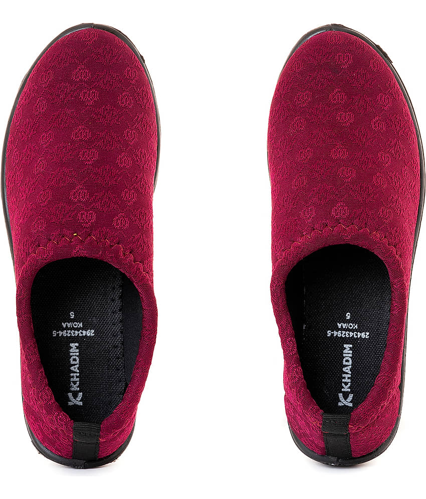 Khadim's - Red Women's Slip On view 2