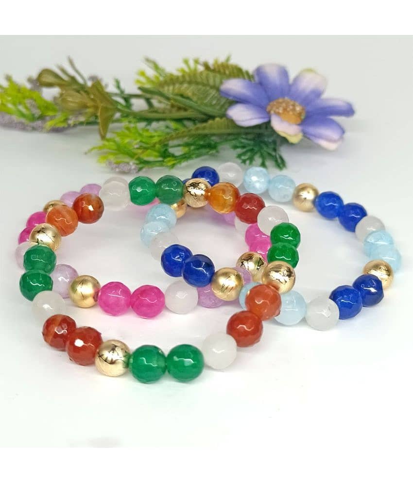 DAIVYA WELLNESS - Multicolor Bracelet ( Pack of 3 ) view 2