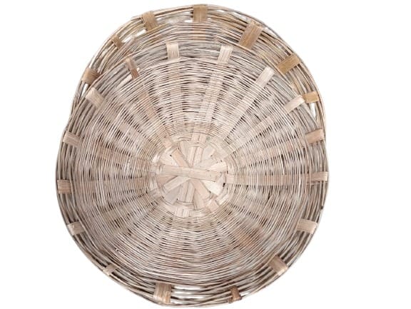 Hand Crafted Bamboo Big Basket view 2