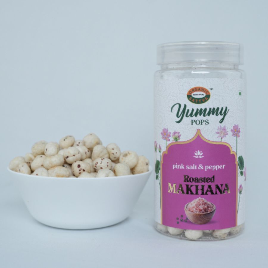 PINK SALT & PEPPER MAKHANA - 81 gm view 2